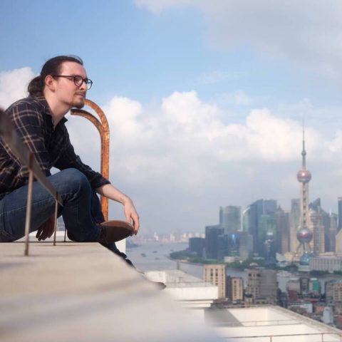 Aaron in Shanghai